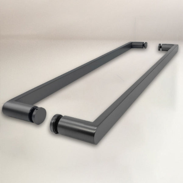 Simple In-line Shower Bath Door Glass and Metal Bathroom Shower Door Clearhalo 'Bathroom Remodel & Bathroom Fixtures' 'Home Improvement' 'home_improvement' 'home_improvement_shower_tub_doors' 'Shower and Tub Doors' 'shower_tub_doors' 'Showers & Bathtubs' 6776783