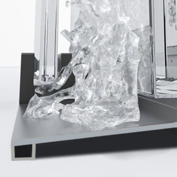 Simple In-line Shower Bath Door Glass and Metal Bathroom Shower Door Clearhalo 'Bathroom Remodel & Bathroom Fixtures' 'Home Improvement' 'home_improvement' 'home_improvement_shower_tub_doors' 'Shower and Tub Doors' 'shower_tub_doors' 'Showers & Bathtubs' 6776786