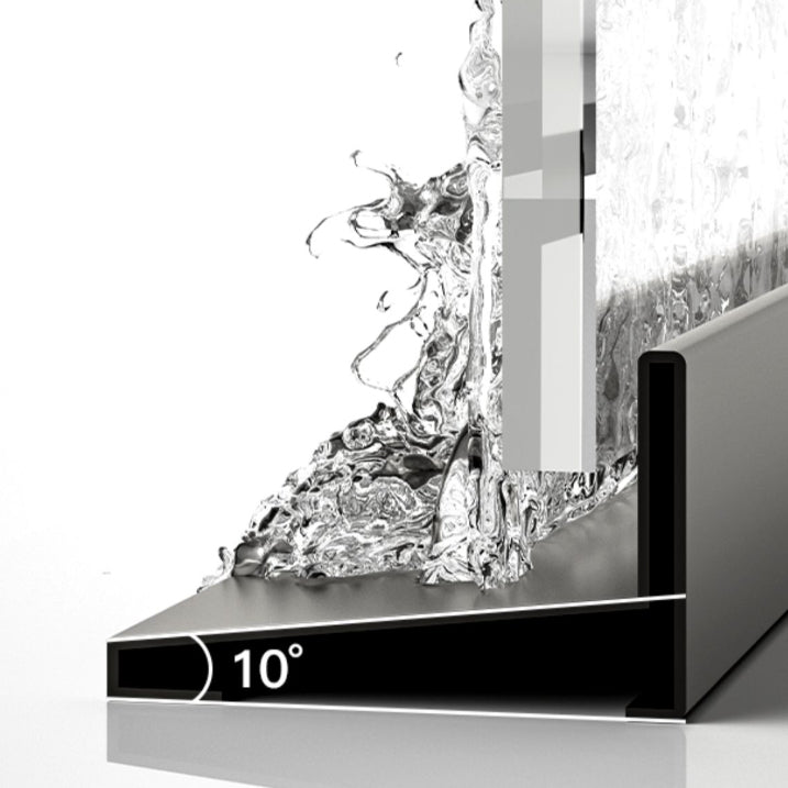 Simple In-line Shower Door Glass and Metal Bathroom Shower Bath Door Clearhalo 'Bathroom Remodel & Bathroom Fixtures' 'Home Improvement' 'home_improvement' 'home_improvement_shower_tub_doors' 'Shower and Tub Doors' 'shower_tub_doors' 'Showers & Bathtubs' 6776800