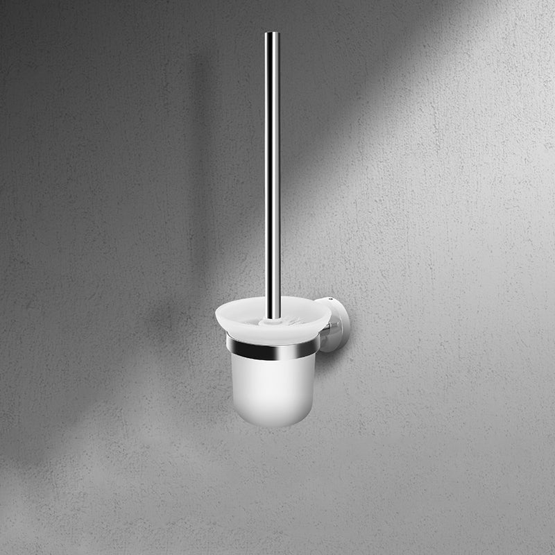 Modern Sliver Bath Hardware Set Metal Bathroom Accessory Kit Toilet Brush Clearhalo 'Bathroom Hardware Sets' 'Bathroom Hardware' 'Bathroom Remodel & Bathroom Fixtures' 'bathroom_hardware_sets' 'Home Improvement' 'home_improvement' 'home_improvement_bathroom_hardware_sets' 6778144