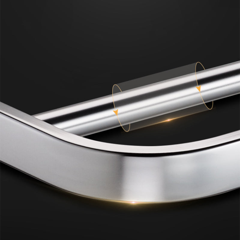 Modern Bathroom Accessory Kit Paper Holder Bath Shelf Bath Hardware Set Clearhalo 'Bathroom Hardware Sets' 'Bathroom Hardware' 'Bathroom Remodel & Bathroom Fixtures' 'bathroom_hardware_sets' 'Home Improvement' 'home_improvement' 'home_improvement_bathroom_hardware_sets' 6778178