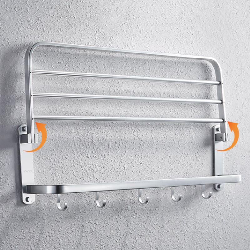 Modern Bathroom Accessory Kit Paper Holder Bath Shelf Bath Hardware Set Clearhalo 'Bathroom Hardware Sets' 'Bathroom Hardware' 'Bathroom Remodel & Bathroom Fixtures' 'bathroom_hardware_sets' 'Home Improvement' 'home_improvement' 'home_improvement_bathroom_hardware_sets' 6778181