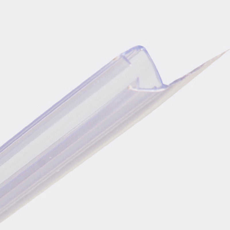 Glass and Metal Shower Bath Door Simple One-Line Shower Door Clearhalo 'Bathroom Remodel & Bathroom Fixtures' 'Home Improvement' 'home_improvement' 'home_improvement_shower_tub_doors' 'Shower and Tub Doors' 'shower_tub_doors' 'Showers & Bathtubs' 6778351