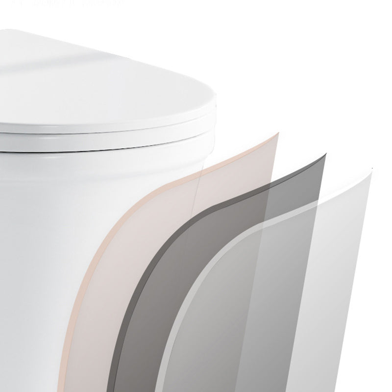 Traditional All-In-One Urine Toilet Floor Mounted Porcelain Siphon Jet Toilet Clearhalo 'Bathroom Remodel & Bathroom Fixtures' 'Home Improvement' 'home_improvement' 'home_improvement_toilets' 'Toilets & Bidets' 'Toilets' 6778678