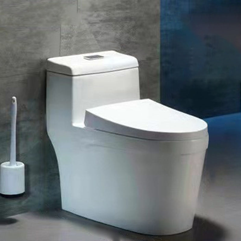 Traditional 1-Piece Toilet Bowl Floor Mounted Urine Toilet for Bathroom 15.4"L x 28.3"W x 25.8"H Clearhalo 'Bathroom Remodel & Bathroom Fixtures' 'Home Improvement' 'home_improvement' 'home_improvement_toilets' 'Toilets & Bidets' 'Toilets' 6778725