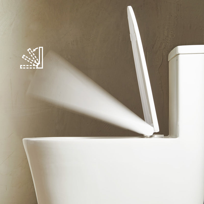 Traditional Toilet Bowl All-In-One Floor Mounted Siphon Jet Toilet Clearhalo 'Bathroom Remodel & Bathroom Fixtures' 'Home Improvement' 'home_improvement' 'home_improvement_toilets' 'Toilets & Bidets' 'Toilets' 6778772