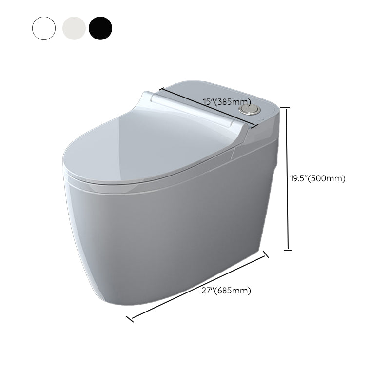 Modern Concealed Tank Urine Toilet One Piece Floor Mount Toilet Bowl with Seat Clearhalo 'Bathroom Remodel & Bathroom Fixtures' 'Home Improvement' 'home_improvement' 'home_improvement_toilets' 'Toilets & Bidets' 'Toilets' 6778805