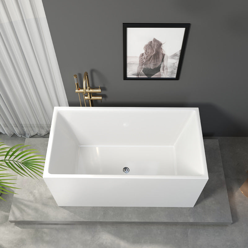 Soaking Bathtub Antique Finish Freestanding Back to Wall Bath Tub Clearhalo 'Bathroom Remodel & Bathroom Fixtures' 'Bathtubs' 'Home Improvement' 'home_improvement' 'home_improvement_bathtubs' 'Showers & Bathtubs' 6778976