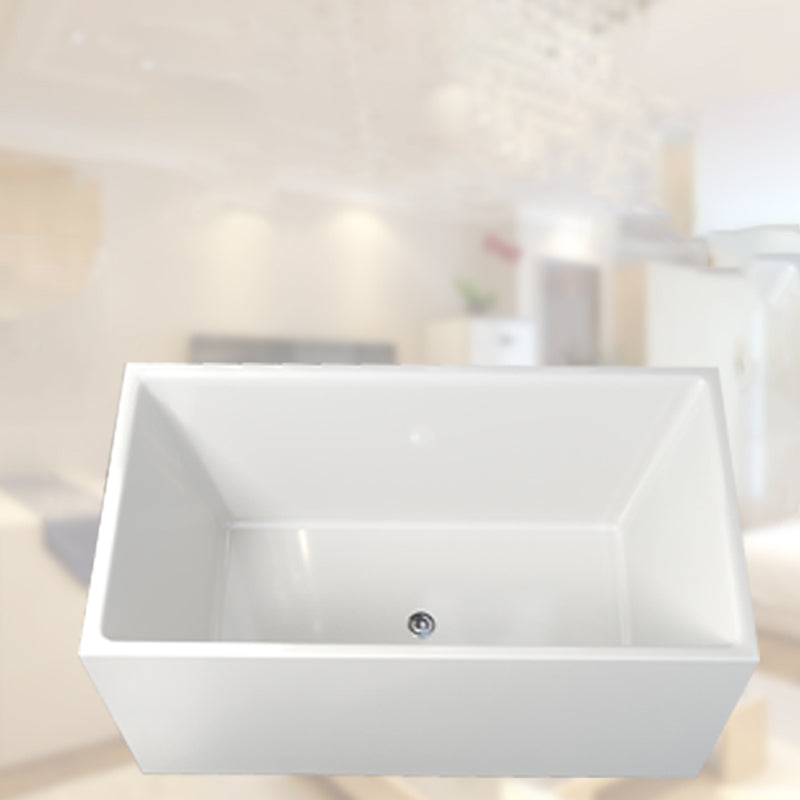 Soaking Bathtub Antique Finish Freestanding Back to Wall Bath Tub 53"L x 27"W x 24"H Clearhalo 'Bathroom Remodel & Bathroom Fixtures' 'Bathtubs' 'Home Improvement' 'home_improvement' 'home_improvement_bathtubs' 'Showers & Bathtubs' 6778979