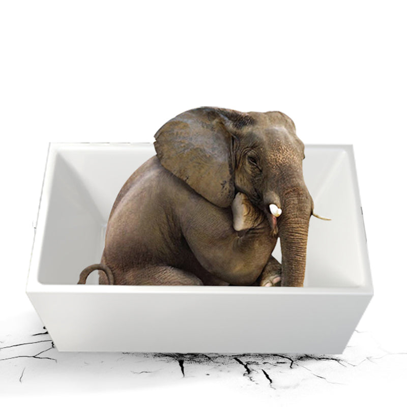 Soaking Bathtub Antique Finish Freestanding Back to Wall Bath Tub Clearhalo 'Bathroom Remodel & Bathroom Fixtures' 'Bathtubs' 'Home Improvement' 'home_improvement' 'home_improvement_bathtubs' 'Showers & Bathtubs' 6778981