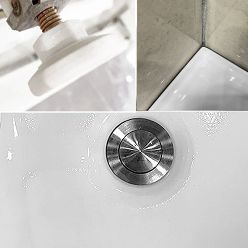 Soaking Bathtub Acrylic Antique Finish Rectangular Back to Wall Bath Tub Clearhalo 'Bathroom Remodel & Bathroom Fixtures' 'Bathtubs' 'Home Improvement' 'home_improvement' 'home_improvement_bathtubs' 'Showers & Bathtubs' 6782247