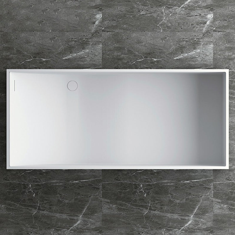 Stone Soaking Bathtub Antique Finish Rectangular Modern Bath Tub Clearhalo 'Bathroom Remodel & Bathroom Fixtures' 'Bathtubs' 'Home Improvement' 'home_improvement' 'home_improvement_bathtubs' 'Showers & Bathtubs' 6782354