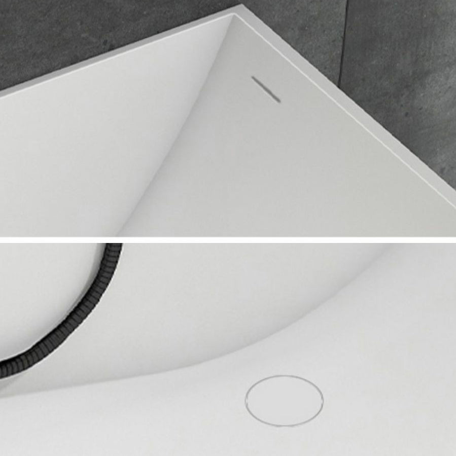 Stone Soaking Bathtub Antique Finish Rectangular Modern Bath Tub Clearhalo 'Bathroom Remodel & Bathroom Fixtures' 'Bathtubs' 'Home Improvement' 'home_improvement' 'home_improvement_bathtubs' 'Showers & Bathtubs' 6782356