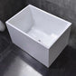 Soaking Acrylic Bathtub Antique Finish Rectangular Back to Wall Bath Tub With Seat Clearhalo 'Bathroom Remodel & Bathroom Fixtures' 'Bathtubs' 'Home Improvement' 'home_improvement' 'home_improvement_bathtubs' 'Showers & Bathtubs' 6782419