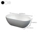 Stone Soaking Oval Bathtub Antique Finish Freestanding Bath Tub Clearhalo 'Bathroom Remodel & Bathroom Fixtures' 'Bathtubs' 'Home Improvement' 'home_improvement' 'home_improvement_bathtubs' 'Showers & Bathtubs' 6782455