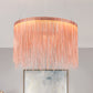 Multi Tiers Ceiling Lamp with Tassel Contemporary Metal 1/2/3 Heads Rose Gold Chandelier Light for Living Room Clearhalo 'Ceiling Lights' 'Chandeliers' 'Modern Chandeliers' 'Modern' Lighting' 678507
