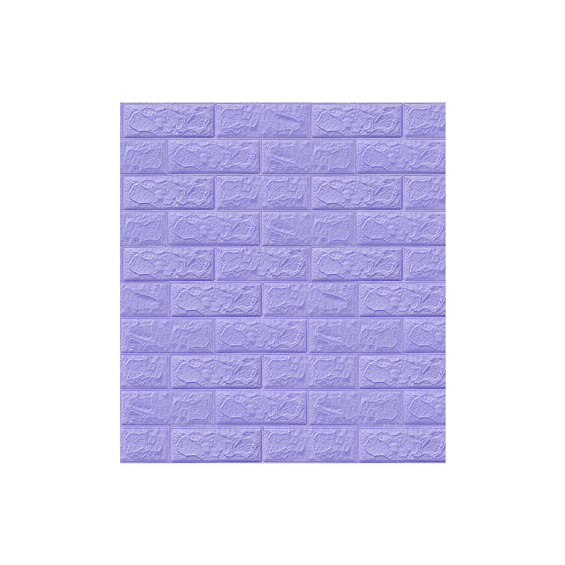 Modern Wall Paneling Foam Peel and Stick 3D Embossed Indoor Wall Panel Clearhalo 'Flooring 'Home Improvement' 'home_improvement' 'home_improvement_wall_paneling' 'Wall Paneling' 'wall_paneling' 'Walls & Ceilings' Walls and Ceiling' 6785592