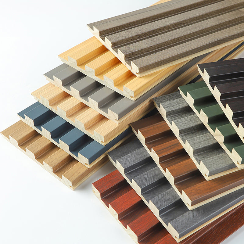 Wall Paneling Living Room Wooden Waterproof Indoor Wall Panel - Clearhalo