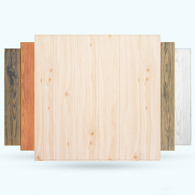 Wood Effect Interior Wall Paneling Peel and Stick 3D Embossed Wall Paneling Clearhalo 'Flooring 'Home Improvement' 'home_improvement' 'home_improvement_wall_paneling' 'Wall Paneling' 'wall_paneling' 'Walls & Ceilings' Walls and Ceiling' 6785733