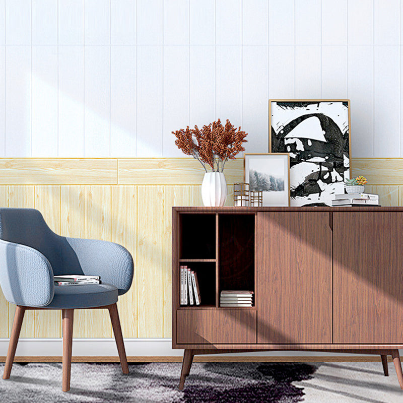Wood Effect Interior Wall Paneling Peel and Stick 3D Embossed Wall Paneling Clearhalo 'Flooring 'Home Improvement' 'home_improvement' 'home_improvement_wall_paneling' 'Wall Paneling' 'wall_paneling' 'Walls & Ceilings' Walls and Ceiling' 6785745