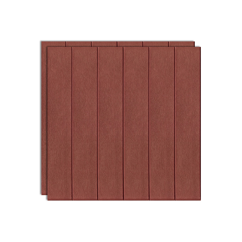 Wood Effect Interior Wall Paneling Peel and Stick 3D Embossed Wall Paneling Dark Brown Clearhalo 'Flooring 'Home Improvement' 'home_improvement' 'home_improvement_wall_paneling' 'Wall Paneling' 'wall_paneling' 'Walls & Ceilings' Walls and Ceiling' 6785748