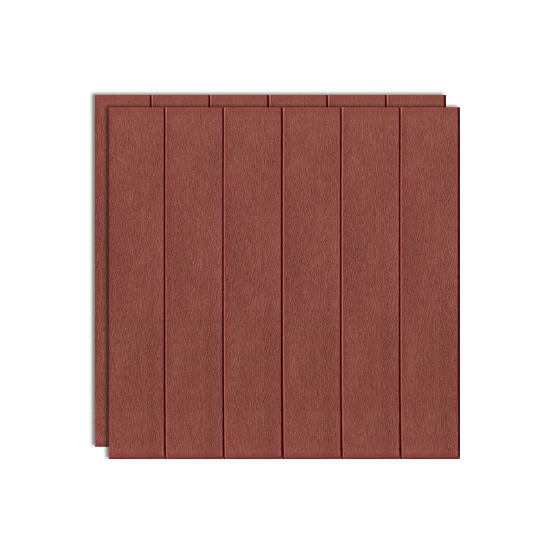 Wood Effect Interior Wall Paneling Peel and Stick 3D Embossed Wall Paneling Dark Brown Clearhalo 'Flooring 'Home Improvement' 'home_improvement' 'home_improvement_wall_paneling' 'Wall Paneling' 'wall_paneling' 'Walls & Ceilings' Walls and Ceiling' 6785748