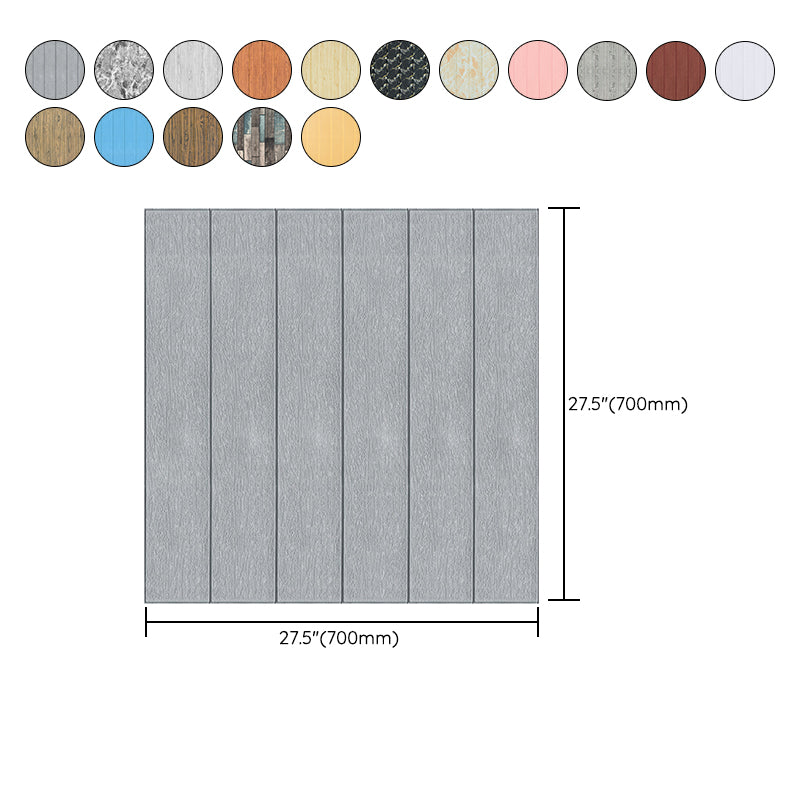 Wood Effect Interior Wall Paneling Peel and Stick 3D Embossed Wall Paneling Clearhalo 'Flooring 'Home Improvement' 'home_improvement' 'home_improvement_wall_paneling' 'Wall Paneling' 'wall_paneling' 'Walls & Ceilings' Walls and Ceiling' 6785755