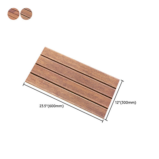 Tradition Teak Floor Tile Water Resistant Click Lock Wooden Floor for Living Room Clearhalo 'Flooring 'Hardwood Flooring' 'hardwood_flooring' 'Home Improvement' 'home_improvement' 'home_improvement_hardwood_flooring' Walls and Ceiling' 6785908
