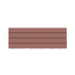 Wire Brushed Wood Floor Tile Click Lock Engineered Wood for Patio Garden Red Wood 12"L x 35"W Clearhalo 'Flooring 'Hardwood Flooring' 'hardwood_flooring' 'Home Improvement' 'home_improvement' 'home_improvement_hardwood_flooring' Walls and Ceiling' 6785936