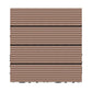 Wire Brushed Wood Floor Tile Click Lock Engineered Wood for Patio Garden Brown 12" x 12" Clearhalo 'Flooring 'Hardwood Flooring' 'hardwood_flooring' 'Home Improvement' 'home_improvement' 'home_improvement_hardwood_flooring' Walls and Ceiling' 6785949