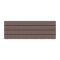 Wire Brushed Wood Floor Tile Click Lock Engineered Wood for Patio Garden Dark Coffee 12"L x 35"W Clearhalo 'Flooring 'Hardwood Flooring' 'hardwood_flooring' 'Home Improvement' 'home_improvement' 'home_improvement_hardwood_flooring' Walls and Ceiling' 6785956