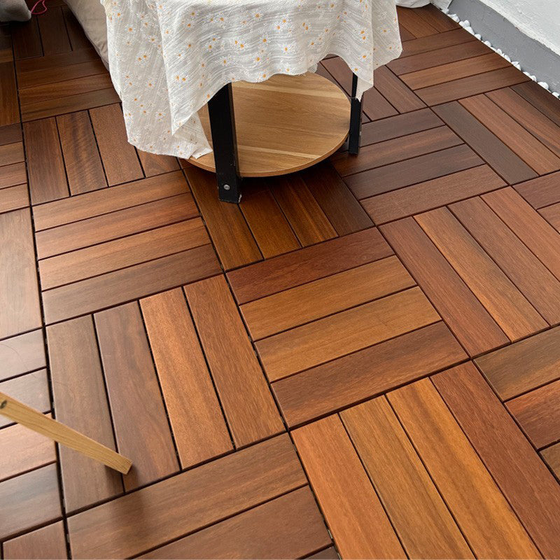 Smooth Birch Floor Tile Water Resistant Click Lock Wooden Floor for Living Room Clearhalo 'Flooring 'Hardwood Flooring' 'hardwood_flooring' 'Home Improvement' 'home_improvement' 'home_improvement_hardwood_flooring' Walls and Ceiling' 6785967