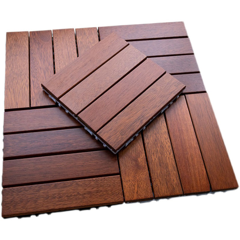 Smooth Birch Floor Tile Water Resistant Click Lock Wooden Floor for Living Room Clearhalo 'Flooring 'Hardwood Flooring' 'hardwood_flooring' 'Home Improvement' 'home_improvement' 'home_improvement_hardwood_flooring' Walls and Ceiling' 6785969