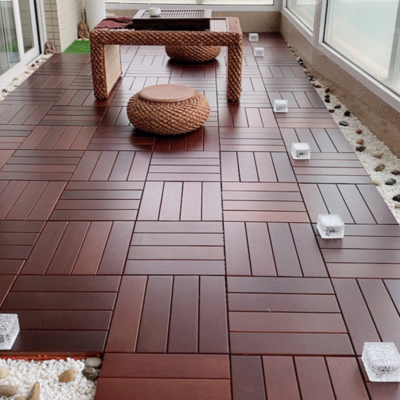 Smooth Birch Floor Tile Water Resistant Click Lock Wooden Floor for Living Room Clearhalo 'Flooring 'Hardwood Flooring' 'hardwood_flooring' 'Home Improvement' 'home_improvement' 'home_improvement_hardwood_flooring' Walls and Ceiling' 6785977