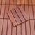 Rectangle Teak Floor Tile Water Resistant Click Lock Wooden Floor for Balcony Red Brown 12" x 12" Clearhalo 'Flooring 'Hardwood Flooring' 'hardwood_flooring' 'Home Improvement' 'home_improvement' 'home_improvement_hardwood_flooring' Walls and Ceiling' 6785989
