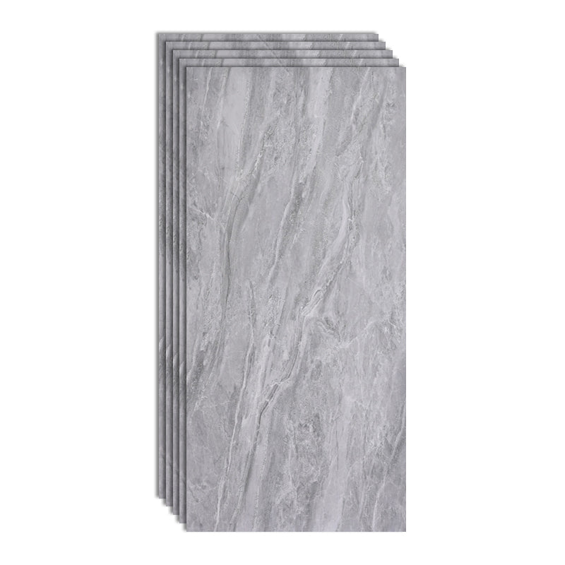 Modern Floor & Wall Tile Polished Rectangle Ceramic Home Floor Tile Heather Gray 30"L x 59"W Clearhalo 'Floor Tiles & Wall Tiles' 'floor_tiles_wall_tiles' 'Flooring 'Home Improvement' 'home_improvement' 'home_improvement_floor_tiles_wall_tiles' Walls and Ceiling' 6786071