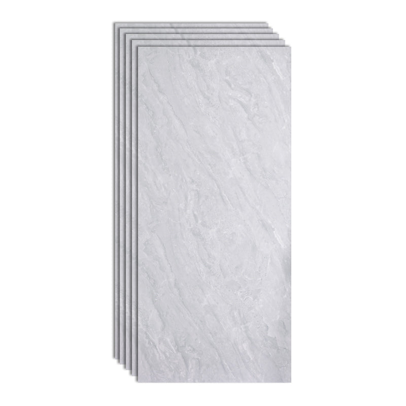 Modern Floor & Wall Tile Polished Rectangle Ceramic Home Floor Tile Smoke Gray 30"L x 59"W Clearhalo 'Floor Tiles & Wall Tiles' 'floor_tiles_wall_tiles' 'Flooring 'Home Improvement' 'home_improvement' 'home_improvement_floor_tiles_wall_tiles' Walls and Ceiling' 6786072