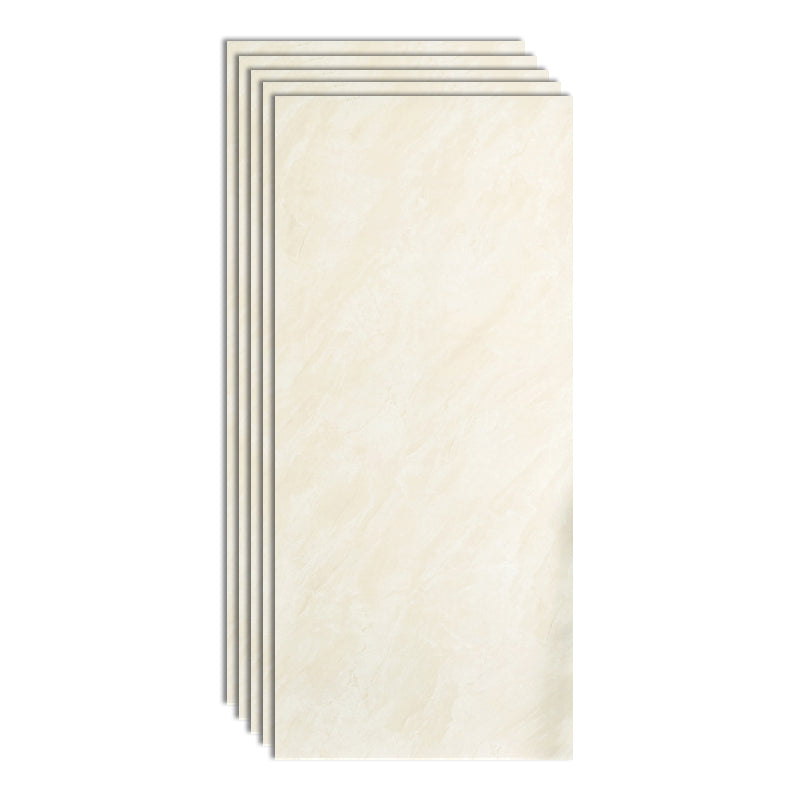 Modern Floor & Wall Tile Polished Rectangle Ceramic Home Floor Tile Yellow 30"L x 59"W Clearhalo 'Floor Tiles & Wall Tiles' 'floor_tiles_wall_tiles' 'Flooring 'Home Improvement' 'home_improvement' 'home_improvement_floor_tiles_wall_tiles' Walls and Ceiling' 6786079