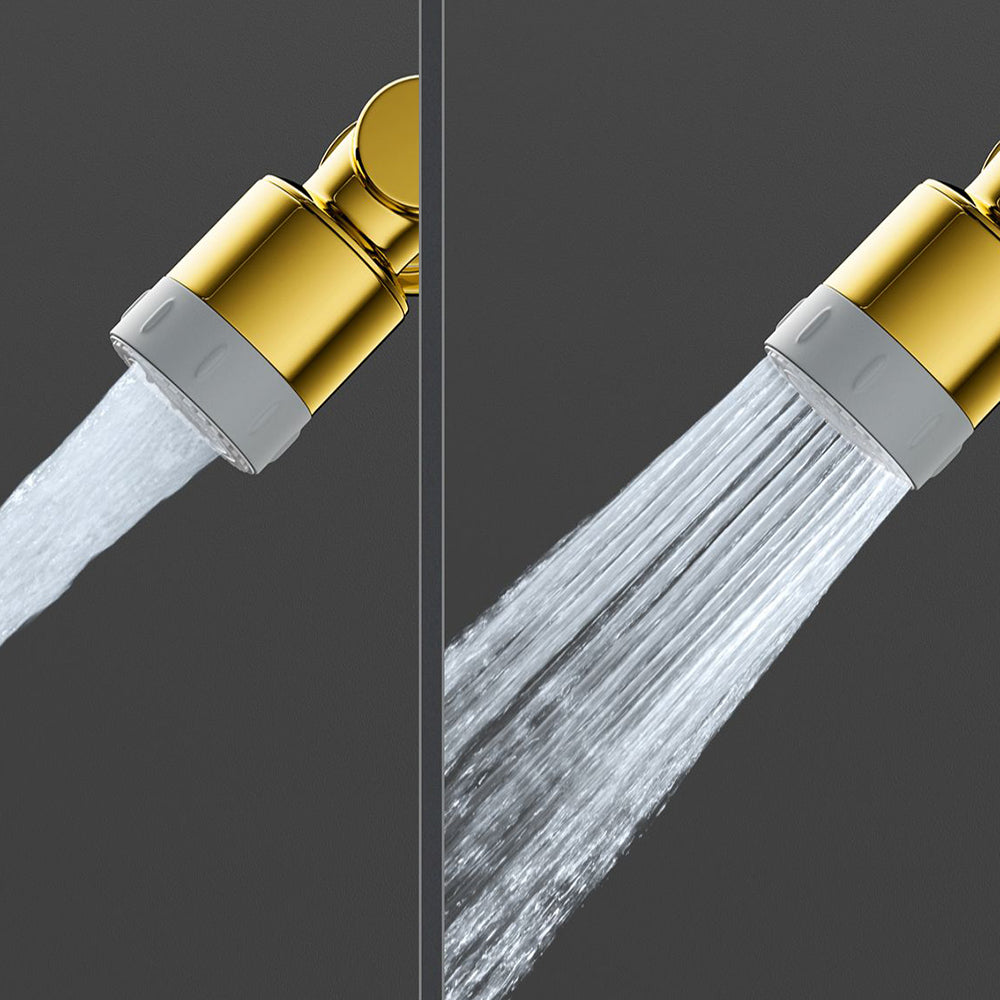 Glam Bathroom Vessel Faucet Brass Faucet Basin Lavatory Faucet Clearhalo 'Bathroom Remodel & Bathroom Fixtures' 'Bathroom Sink Faucets' 'Bathroom Sinks & Faucet Components' 'bathroom_sink_faucets' 'Home Improvement' 'home_improvement' 'home_improvement_bathroom_sink_faucets' 6786481