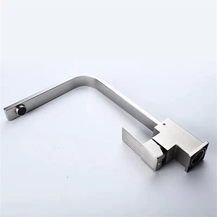 Traditional 1-Handle Faucets Stainless Steel with Water Dispenser Faucets Clearhalo 'Home Improvement' 'home_improvement' 'home_improvement_kitchen_faucets' 'Kitchen Faucets' 'Kitchen Remodel & Kitchen Fixtures' 'Kitchen Sinks & Faucet Components' 'kitchen_faucets' 6786595