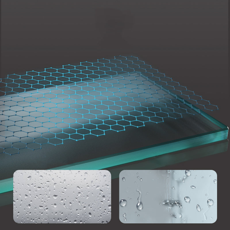 Linear Sliding Double Handles Shower Enclosure Metal Semi-Frameless Shower Enclosure Clearhalo 'Bathroom Remodel & Bathroom Fixtures' 'Home Improvement' 'home_improvement' 'home_improvement_shower_stalls_enclosures' 'Shower Stalls & Enclosures' 'shower_stalls_enclosures' 'Showers & Bathtubs' 6787292