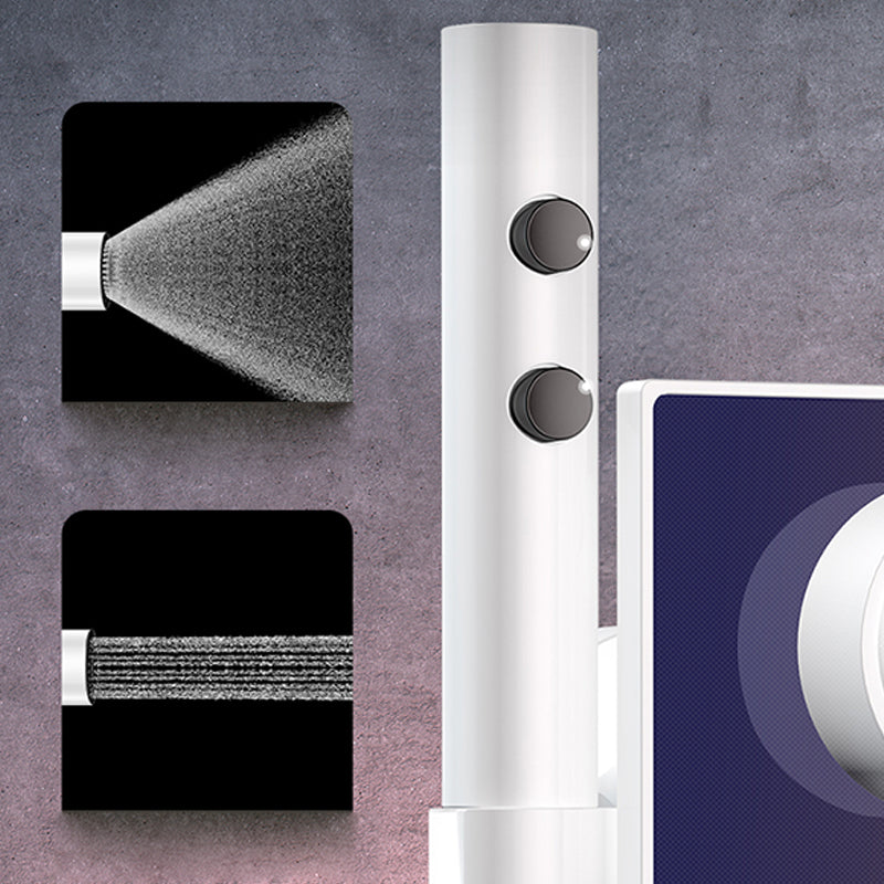 Smart Shower Set Digital Display Shower Ultra-thin Constant Temperature Shower Full Copper Clearhalo 'Bathroom Remodel & Bathroom Fixtures' 'Home Improvement' 'home_improvement' 'home_improvement_shower_faucets' 'Shower Faucets & Systems' 'shower_faucets' 'Showers & Bathtubs Plumbing' 'Showers & Bathtubs' 6787380