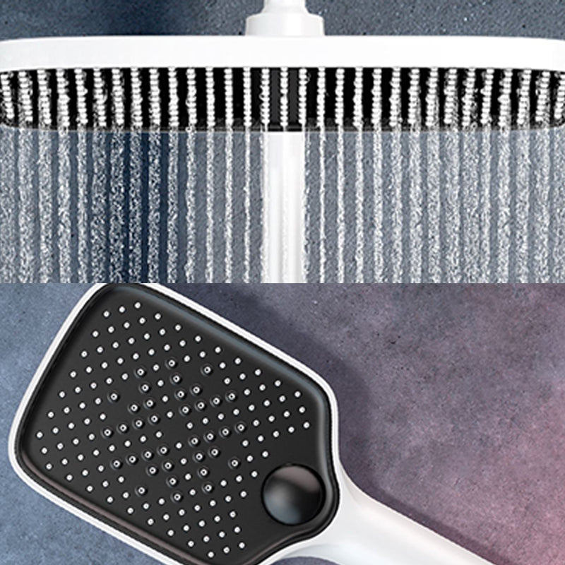 Smart Shower Set Digital Display Shower Ultra-thin Constant Temperature Shower Full Copper Clearhalo 'Bathroom Remodel & Bathroom Fixtures' 'Home Improvement' 'home_improvement' 'home_improvement_shower_faucets' 'Shower Faucets & Systems' 'shower_faucets' 'Showers & Bathtubs Plumbing' 'Showers & Bathtubs' 6787388