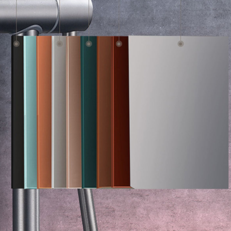 Grey Shower Set Thermostatic Button Intelligent Digital Display Bathroom Rain Shower Head Clearhalo 'Bathroom Remodel & Bathroom Fixtures' 'Home Improvement' 'home_improvement' 'home_improvement_shower_faucets' 'Shower Faucets & Systems' 'shower_faucets' 'Showers & Bathtubs Plumbing' 'Showers & Bathtubs' 6787433