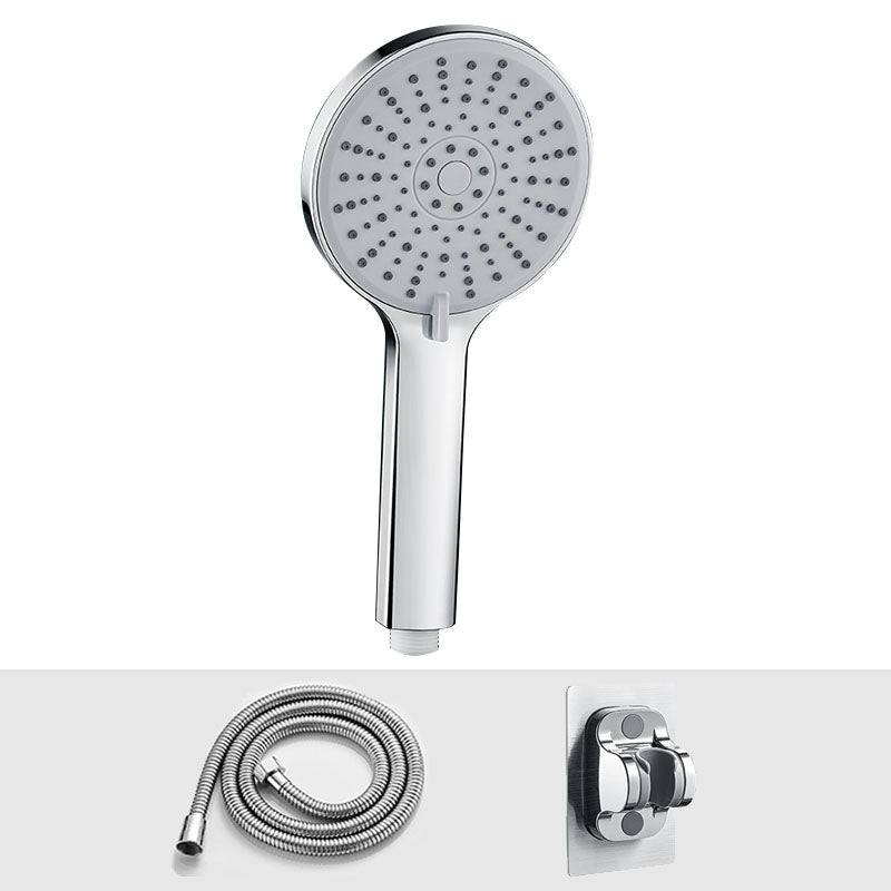 Modern Handheld Shower Head Self-Cleaning Wall-Mount Shower Head Shower Heads with Holder and Hose 5 Clearhalo 'Bathroom Remodel & Bathroom Fixtures' 'Home Improvement' 'home_improvement' 'home_improvement_shower_heads' 'Shower Heads' 'shower_heads' 'Showers & Bathtubs Plumbing' 'Showers & Bathtubs' 6787547