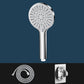 ABS Plastic Handheld Shower Head High Flow 5-Spray Patterns Wall-Mount Showerhead Silver Gray Shower Heads with Holder and Hose Clearhalo 'Bathroom Remodel & Bathroom Fixtures' 'Home Improvement' 'home_improvement' 'home_improvement_shower_heads' 'Shower Heads' 'shower_heads' 'Showers & Bathtubs Plumbing' 'Showers & Bathtubs' 6787655