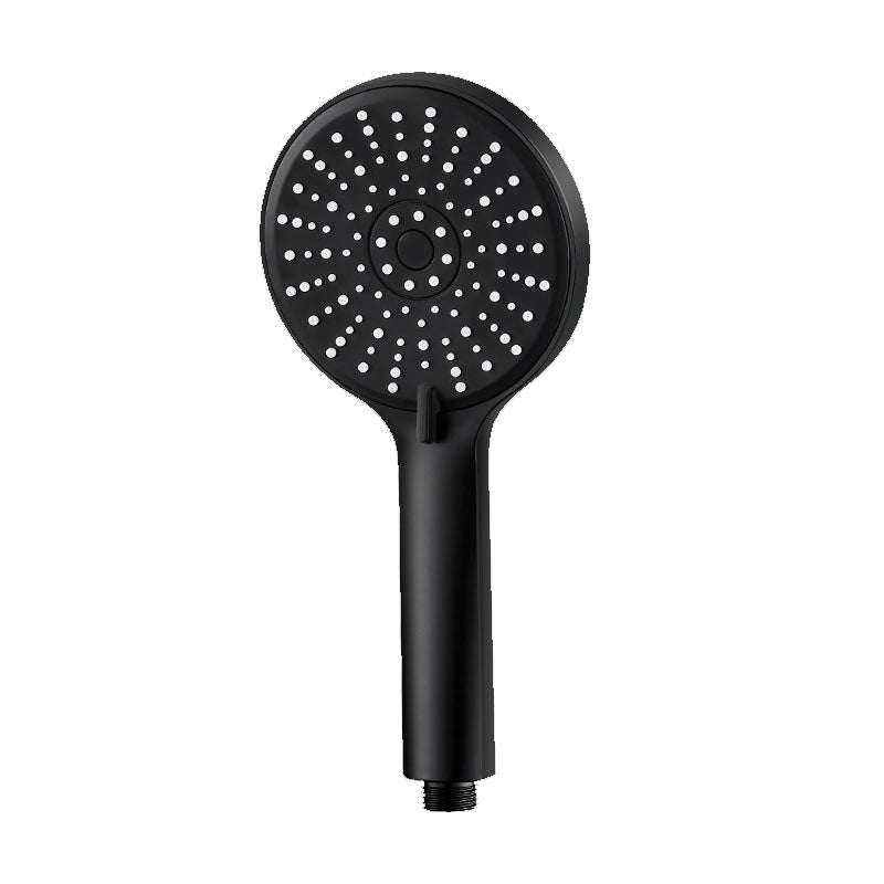 ABS Plastic Handheld Shower Head High Flow 5-Spray Patterns Wall-Mount Showerhead Clearhalo 'Bathroom Remodel & Bathroom Fixtures' 'Home Improvement' 'home_improvement' 'home_improvement_shower_heads' 'Shower Heads' 'shower_heads' 'Showers & Bathtubs Plumbing' 'Showers & Bathtubs' 6787657