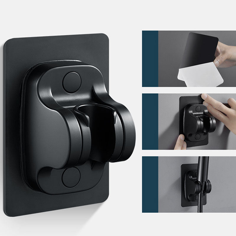 ABS Plastic Handheld Shower Head High Flow 5-Spray Patterns Wall-Mount Showerhead Clearhalo 'Bathroom Remodel & Bathroom Fixtures' 'Home Improvement' 'home_improvement' 'home_improvement_shower_heads' 'Shower Heads' 'shower_heads' 'Showers & Bathtubs Plumbing' 'Showers & Bathtubs' 6787672