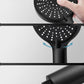 ABS Plastic Handheld Shower Head High Flow 5-Spray Patterns Wall-Mount Showerhead Clearhalo 'Bathroom Remodel & Bathroom Fixtures' 'Home Improvement' 'home_improvement' 'home_improvement_shower_heads' 'Shower Heads' 'shower_heads' 'Showers & Bathtubs Plumbing' 'Showers & Bathtubs' 6787674
