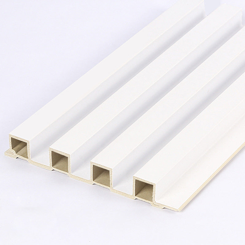 Soild Wood Wall Paneling Waterproof Wall Paneling for Living Room Textured White 6.3" Clearhalo 'Flooring 'Home Improvement' 'home_improvement' 'home_improvement_wall_paneling' 'Wall Paneling' 'wall_paneling' 'Walls & Ceilings' Walls and Ceiling' 6790007